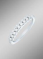 Damenring in Wei&szlig;gold mit Brillanten 