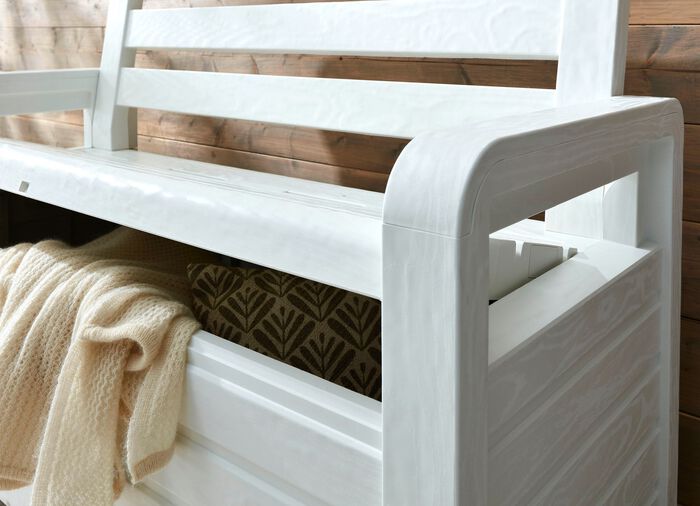 Truhenbank in toller Holz-Optik 