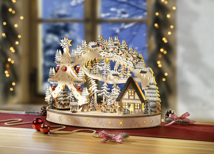 Schwibbogen aus Holz 