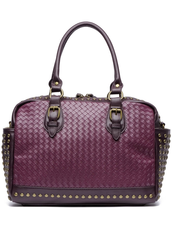 Collezione Alessandro Tasche mit trendigen Ziernieten BORDEAUX