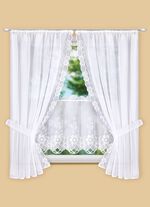 Filigraner Kurzstore mit Stangendurchzug 