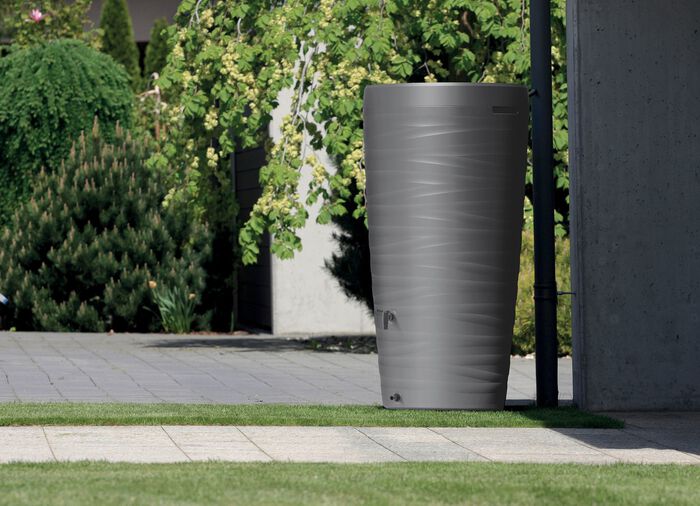 Regentonne in klassischer Wellenoptik 