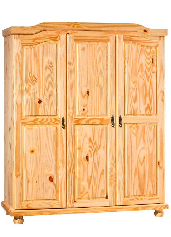 Kleiderschrank aus massiver Kiefer NATUR