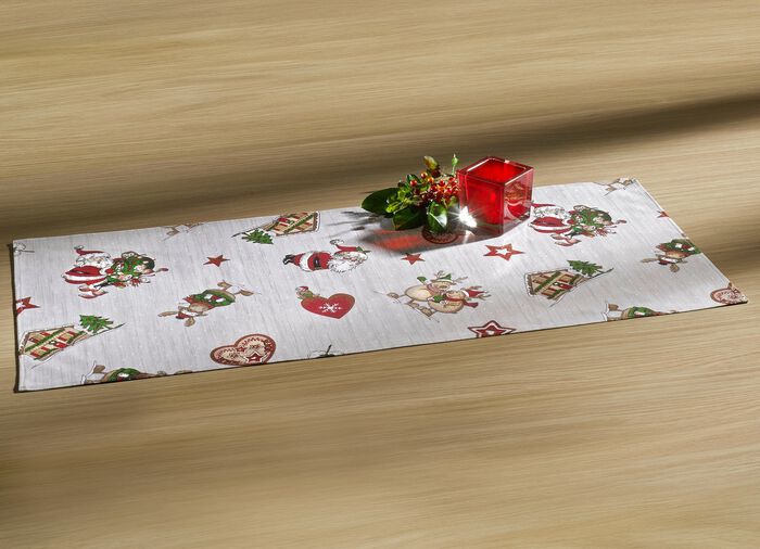 Tisch- und Raumdekoration aus Baumwolle 