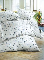 "Janine" Bettw&auml;sche-Garnitur BLAU