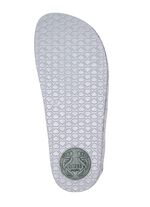 Mubb, klassische Damen-Hausschuhe, Weite H, mit anatomisch geformtem Fu&szlig;bett GRAU