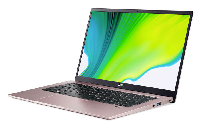 Acer Swift SF114-34 Notebook mit 14 Zoll Full-HD-Display ROSA