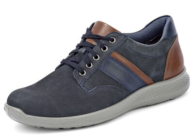 GINO GALANTE, bequeme Herren-Schnürschuhe, Weite K, mit herausnehmbarem Fußbett 