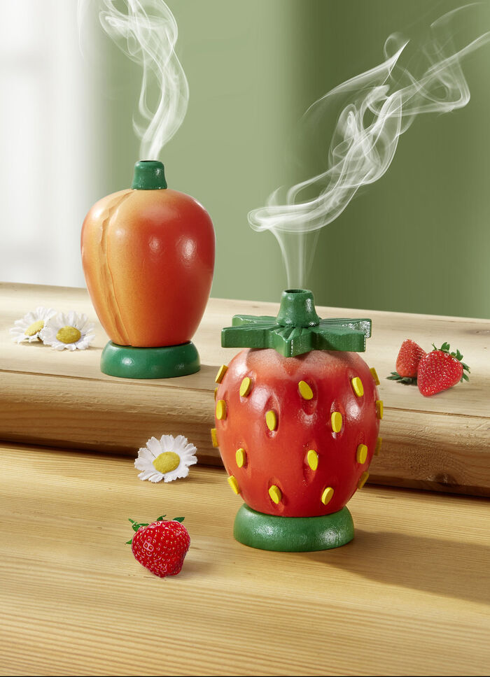 Räucherfiguren mit fruchtigem Duft ROT-GRÜN