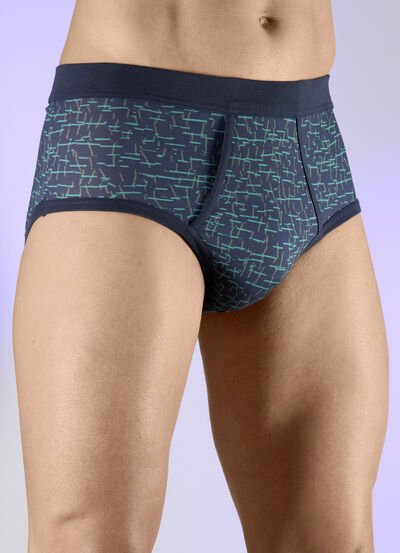 Viererpack Slips mit Eingriff 