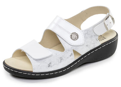 ELENA EDEN, bequeme Damen-Sandalen, Weite H, mit herausnehmbarem Fußbett 