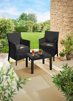 Gartenm&ouml;bel-Set aus aus witterungsbest&auml;ndigem Kunststoff  