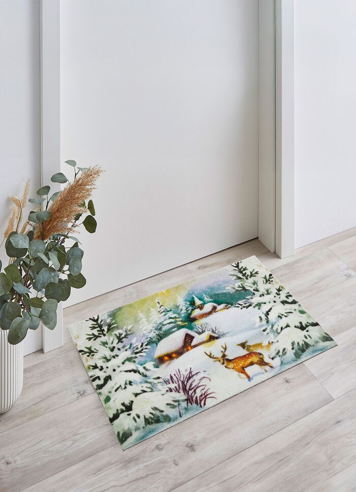 Stimmungsvolle Fu&szlig;matte  