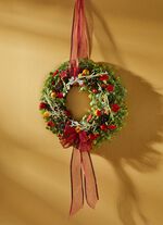 Wandkranz mit passendem Textilschleifenband 