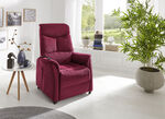 TV-Sessel mit Motor und Aufstehhilfe RUBINROT