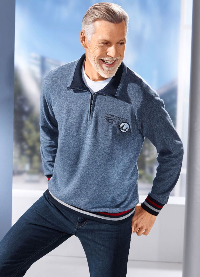 Troyer mit Druck im Vorderteil 