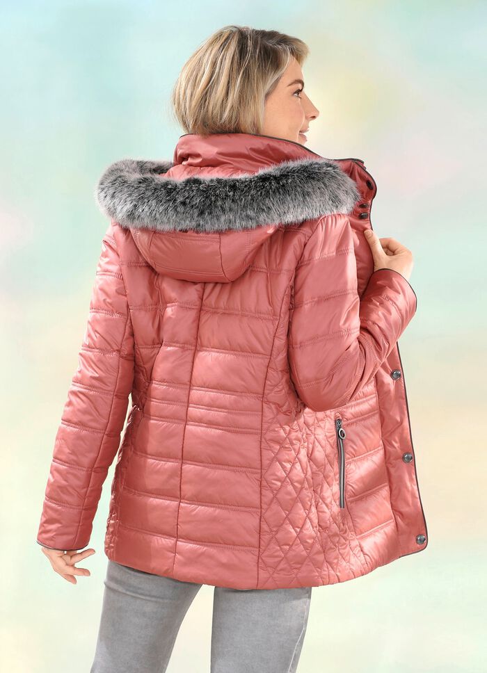 Jacke mit abnehmbarer Kapuze KÜRBIS