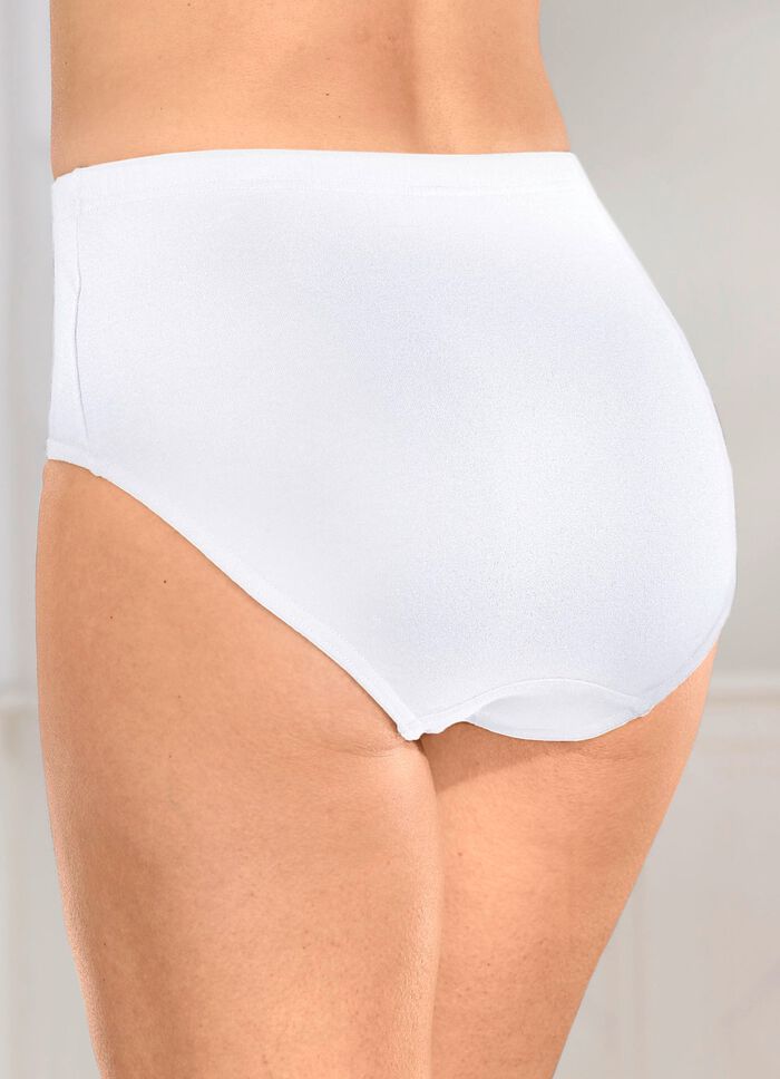 F&uuml;nferpack Slips mit Gummizug im Bund 