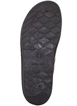 Pantolette mit anatomisch geformten Tieffu&szlig;bett SCHWARZ-BORDEAUX-GRAU