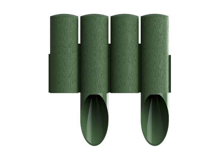 Flexible Rasenkante, 10er-Set GRÜN