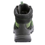 Waldläufer Schnür-Stiefelette mit Klimamembrane SCHWARZ-GRÜN