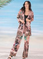 Laurina Hose mit farbbrillantem Druckdessin 