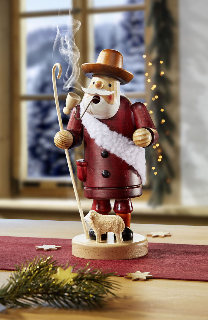 R&auml;ucherm&auml;nnchen aus Holz 