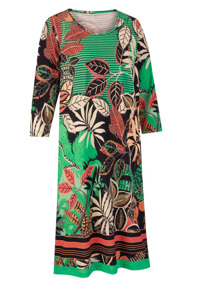 Knielanges Laurina Nachthemd aus reiner Baumwolle  