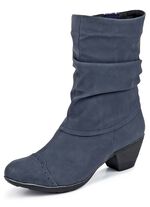 Andrea Conti, modische Damen-Stiefeletten, Winterschuhe, mit Reißverschluss JEANS