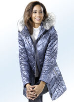 Jacke mit abnehmbarer Kapuze 