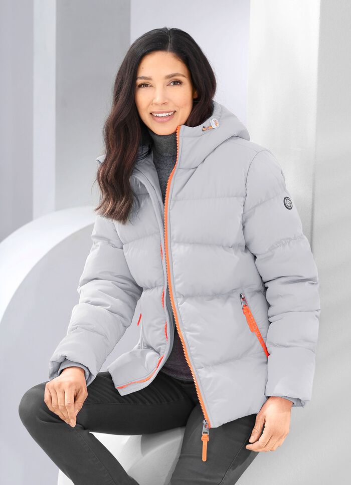 Jacke mit Windfang&auml;rmeln 