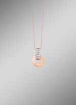 Moderner Anh&auml;nger mit 5 Brillanten 