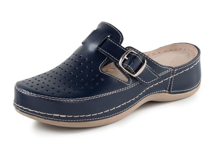 ELENA EDEN, sommerliche Damen-Clogs, Weite G, mit verstellbarer Schlie&szlig;e 