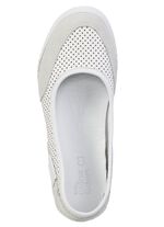 ELENA EDEN Sipper mit luftiger Perforation WEISS