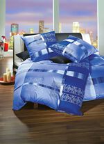 Bettw&auml;sche-Garnitur mit Rei&szlig;verschluss 