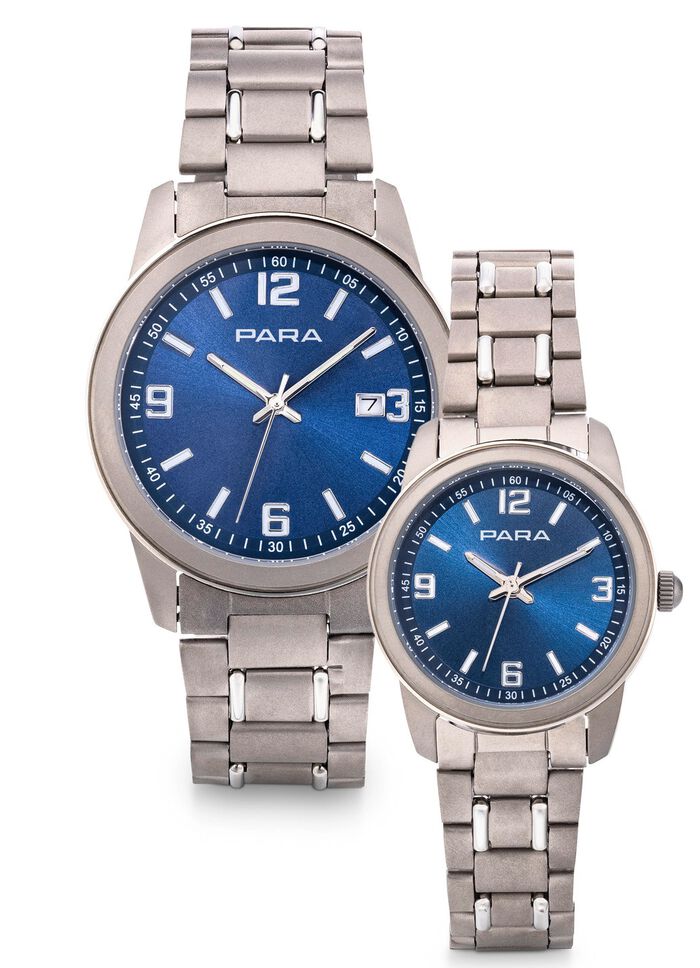 "Para"-Quartz-Partneruhren 
