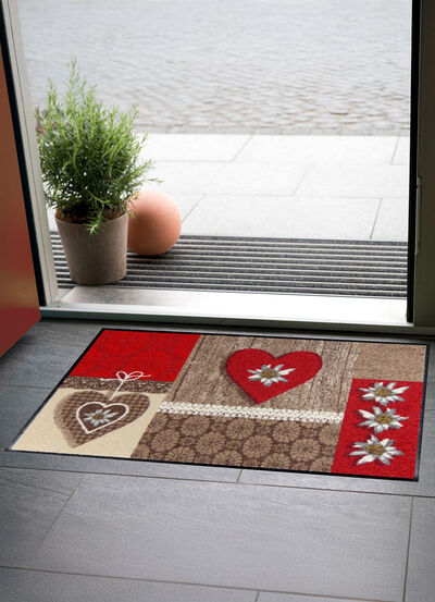 Fußmatte mit rutschhemmender Rückseite 