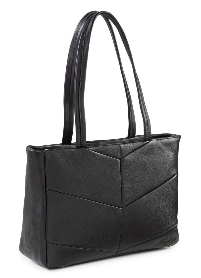 Laurina, Tasche, Damen, aus Leder SCHWARZ