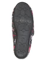 Gef&uuml;tterte Damen-Hausschuhe, mit Klettverschluss 