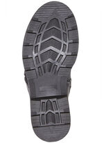 Andrea Conti Stiefel mit flauschigem, umschlagbaren Kragen SCHWARZ