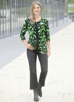 Jeans in Bootcut-Form SCHWARZ