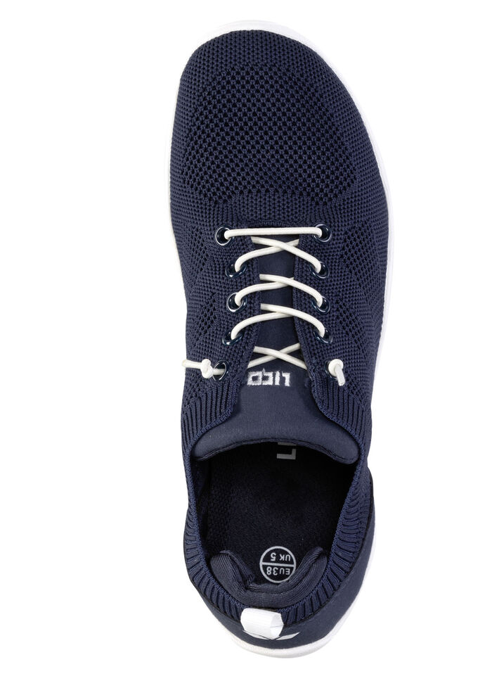Barfußschuh aus dehnbarem Strick-Material MARINE