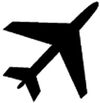 BADERde_DE1Logo_Flugzeug_schwarz