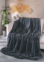 Wohnaccessoires in weicher Super-Soft-Touch Qualit&auml;t ANTHRAZIT