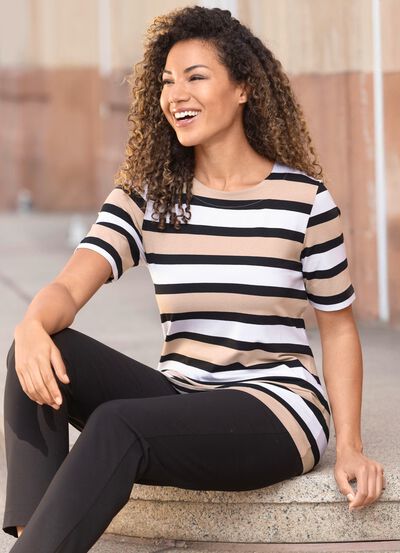 Shirt mit Effektgarn  