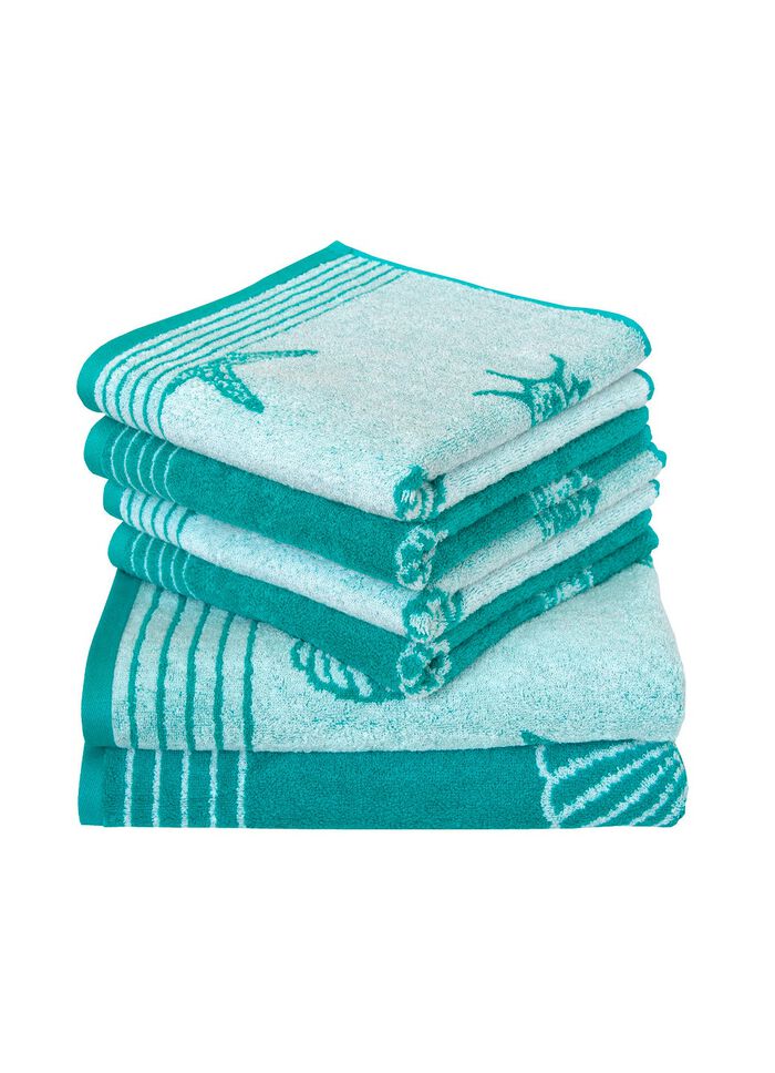 Frottier-Serie von Dyckhoff aus 100% Baumwolle T&Uuml;RKIS