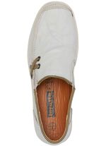 ELENA EDEN Slipper mit Knitterstruktur EISGRAU