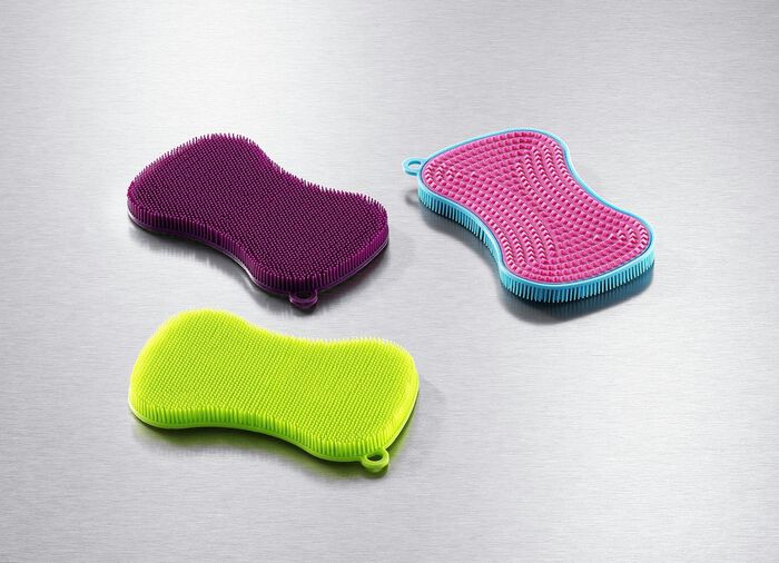 "KOCHBLUME" Spülschwamm-Set, 4-teilig 