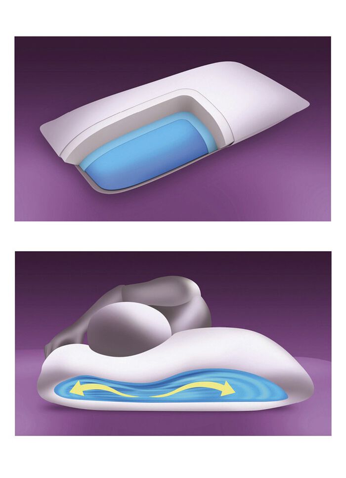 Komfort-Wasserkissen Set 2-teilig 