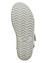 ELENA EDEN Sandale aus interessantem Bast-Material BLAU-MULTI